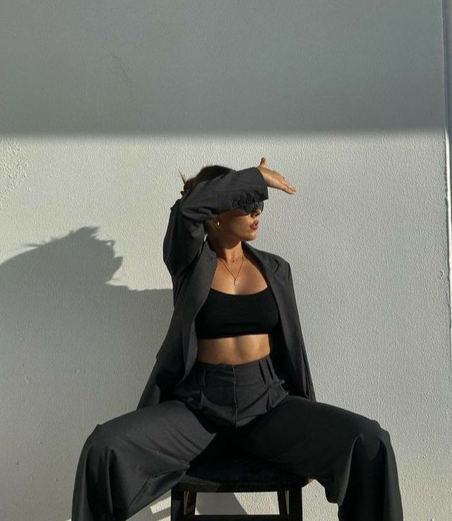 Linen Blend Midi Skirt